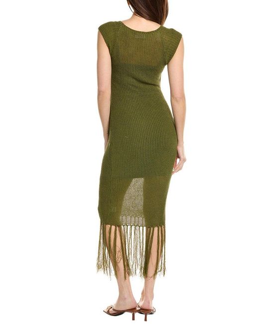 Sadie & Sage Green Sage The Label Mila Midi Dress