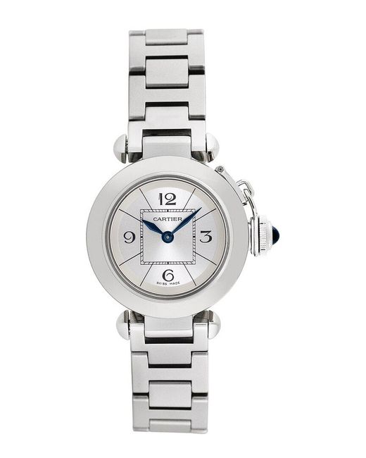 Cartier White Miss Pasha Watch, Circa 2000S (Authentic Pre-Owned)