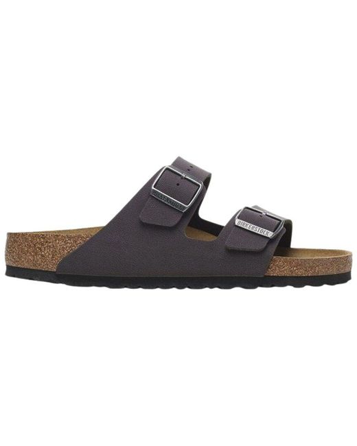Birkenstock Brown Arizona Birko-Flor Nubuck Sandal
