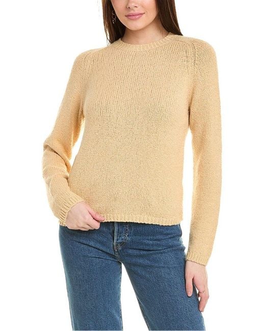 Vince Blue Pebbled Crewneck Pullover