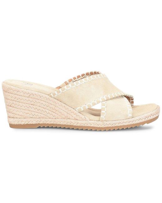 Söfft White Indie Suede Espadrille