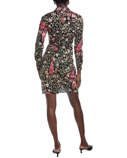 Etro Black Reiki Mini Dress