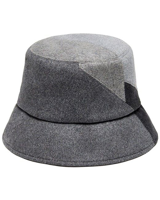 Eugenia Kim Gray Yuki Wool-Blend Felt Bucket Hat