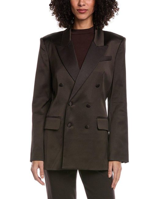 FRAME Black Frame Slim Blazer