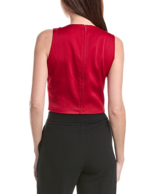 Generation Love Red Opal Satin Top