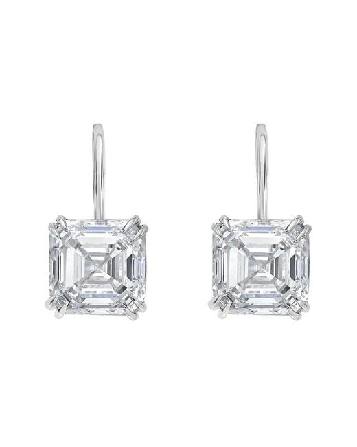 Diana M Metallic Diana M. 14K 4.00 Ct. Tw. Lab-Grown Diamond Drops Earrings