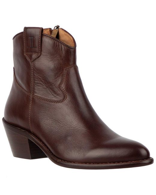 Lucchese Brown Lilah Bootie