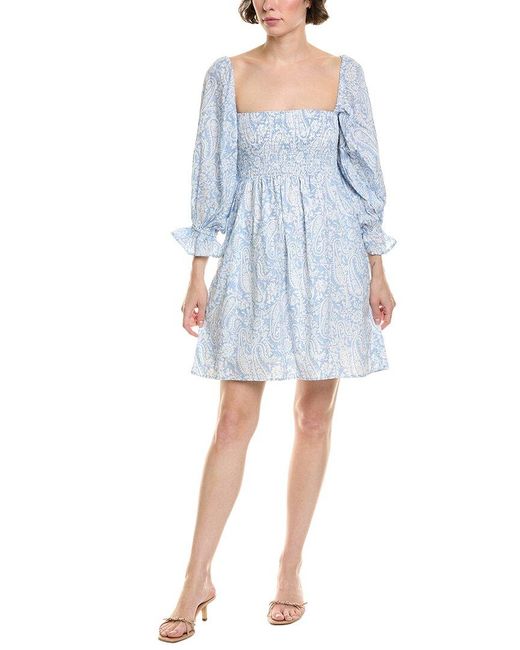 SERENETTE Blue Mini Dress