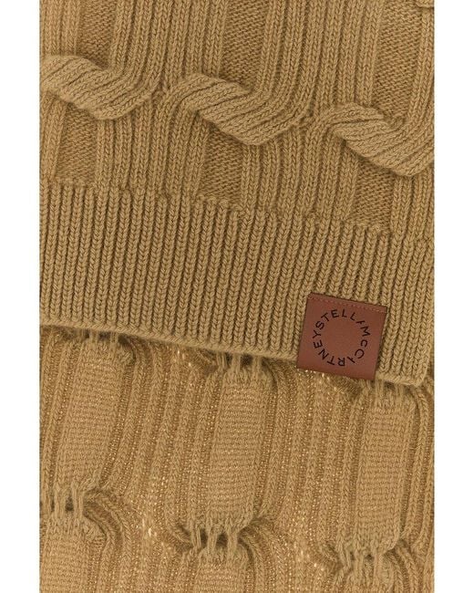 Stella McCartney Natural Wool Scarves