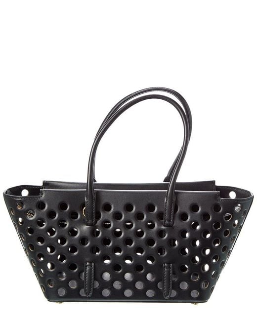 Alaïa Black Alaïa Neo Mina Leather Tote