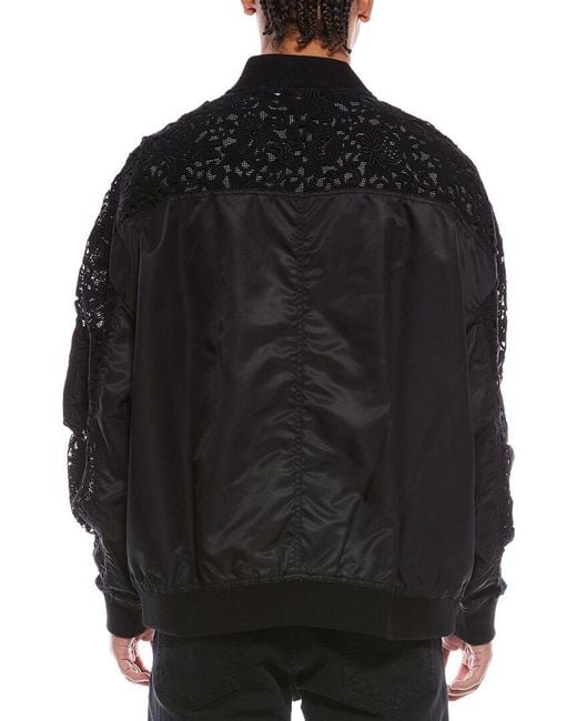Valentino Black Giubbino Knit Jacket for men