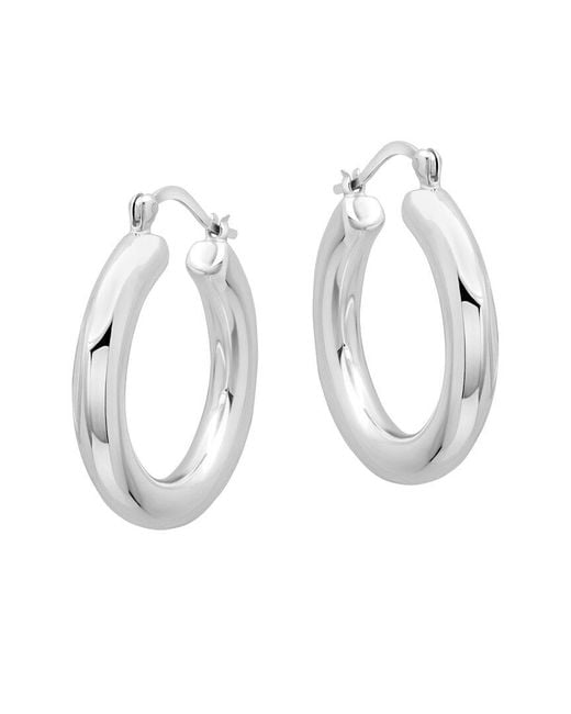 MaxColor White Dangle Earrings