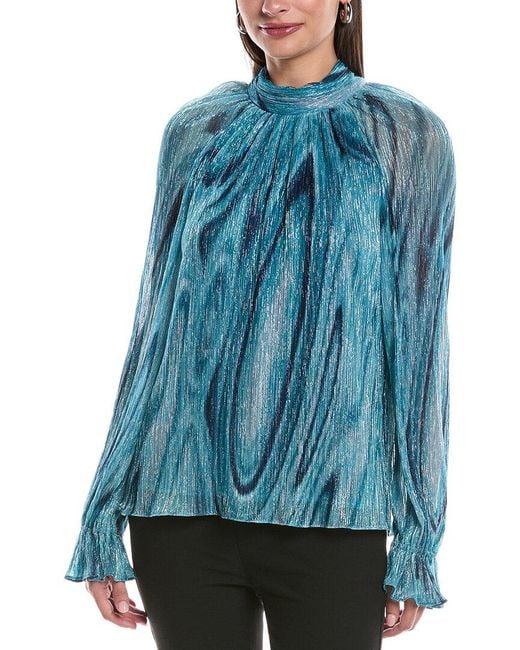 Ramy Brook Blue Anneli Top