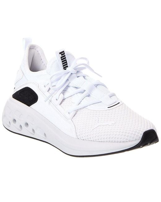 PUMA White Softride Frequence Street Sneaker for men