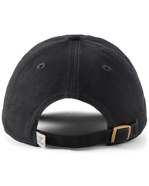 Life Is Good. Black Chill Cap for men
