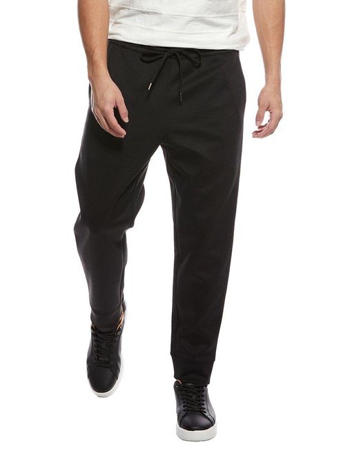 Theory Black Clean Jogger for men