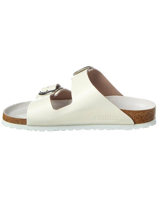 Birkenstock Metallic Arizona Big Buckle Narrow Leather Sandal