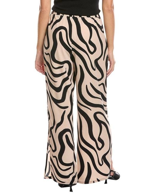 Joseph Ribkoff Natural Print Pant