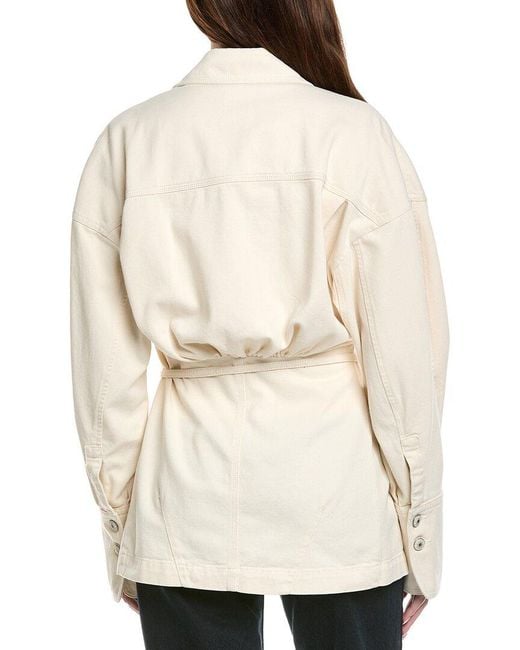 Max Mara Natural Sportmax Biblios Denim Jacket