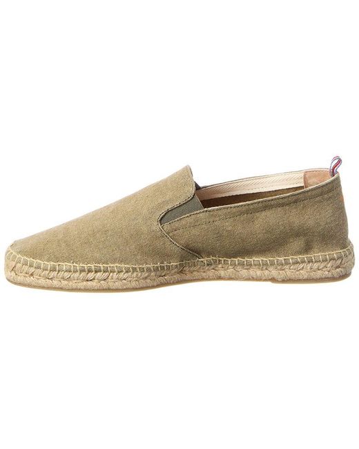 Castaner White Joel Canvas Espadrille for men
