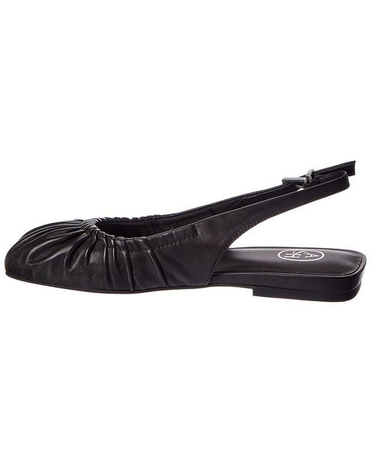 Ash Black Bibi Leather Slingback