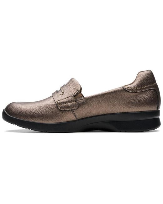 Clarks Brown Ellowyn Penny Loafer