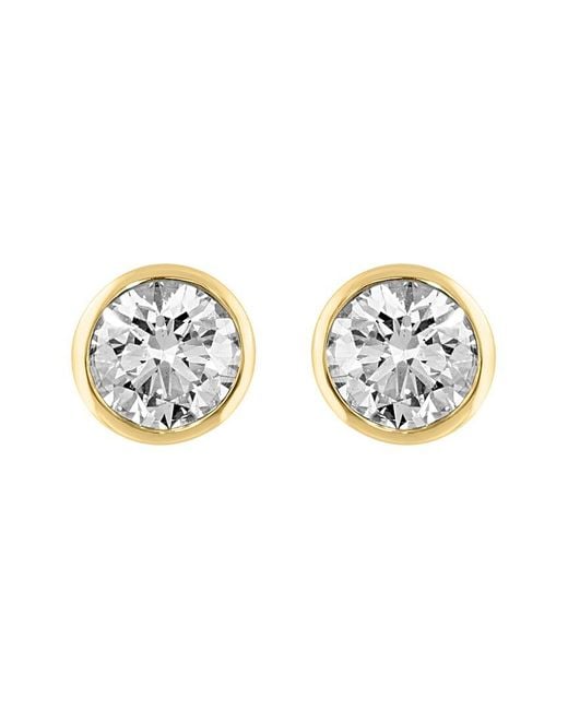 Effy Fine Jewelry White 14K 2.45 Ct. Tw. Lab-Grown Diamond Earrings