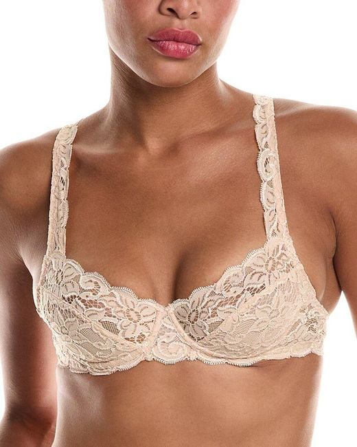 Hanro Brown Luxury Moments Underwire Bra