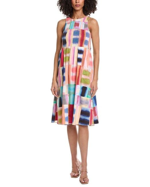 NIC+ZOE Red Petite Portofino Anna Dress