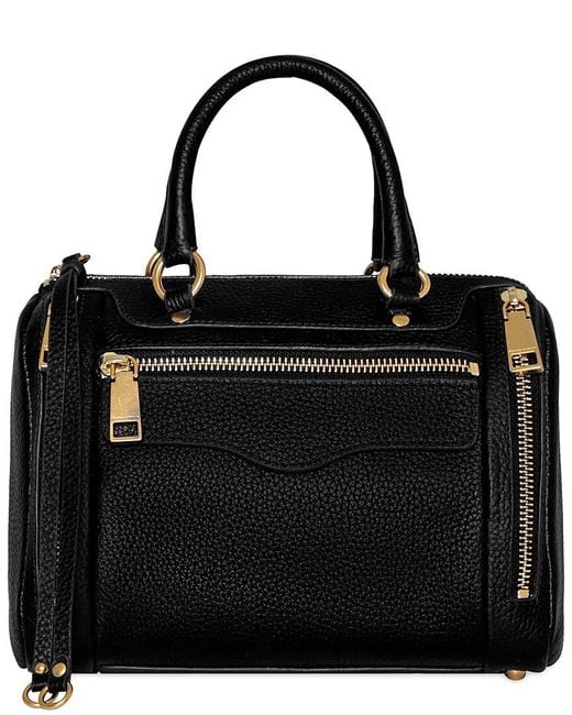 Rebecca Minkoff Black M.A.B. Small Speedy Leather Crossbody