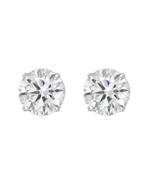 Diana M Metallic Diana M. 14K 2.00 Ct. Tw. Lab-Grown Diamond Earrings