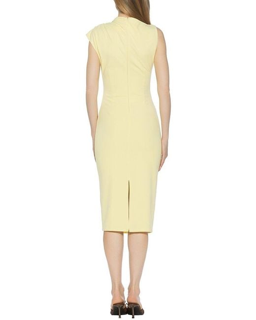 Alexia Admor Yellow Vaila Sheath Dress