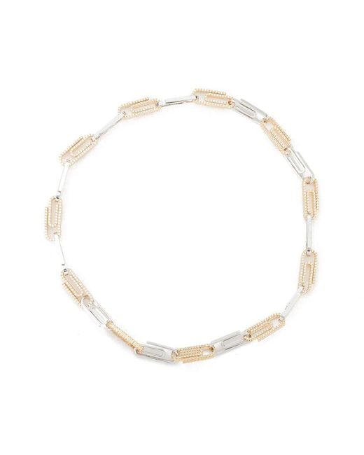 Eye Candy LA White The Luxe Collection Cz Hania Necklace