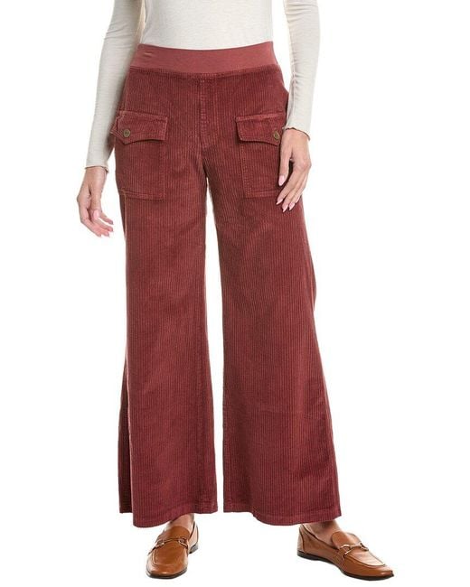 XCVI Red Veera Wide Leg Pant