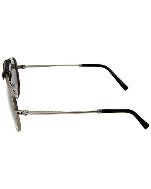 BVLGARI Metallic Bv5061q 60mm Sunglasses for men