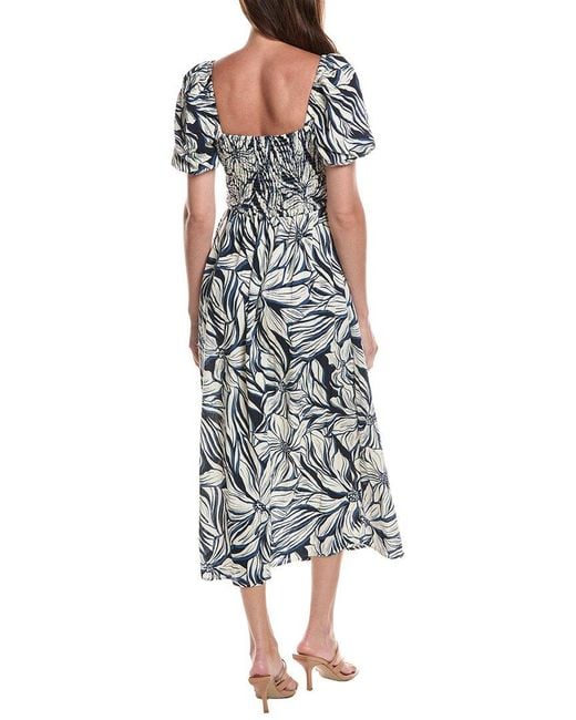 Z Supply Blue Adelaide Midi Dress