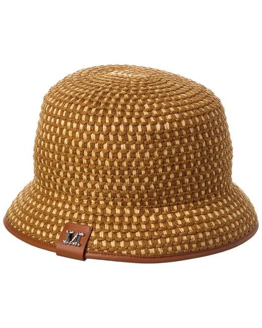 Max Mara Brown Bacino Hat