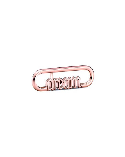 Pandora Pink Me 14k Plated Dream Script Charm