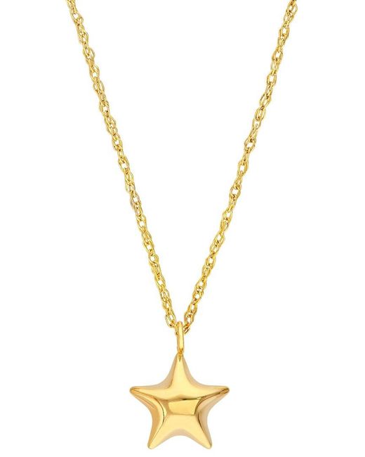 HAWLEY ST Metallic 14K Celestial Necklace