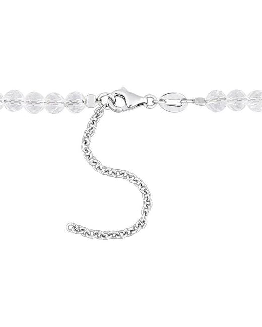 Rina Limor White 15.96 Ct. Tw. Topaz Vintage Necklace