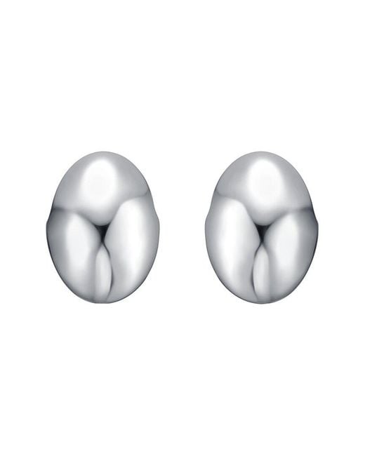 Rachel Glauber Metallic Plated Stud Earrings