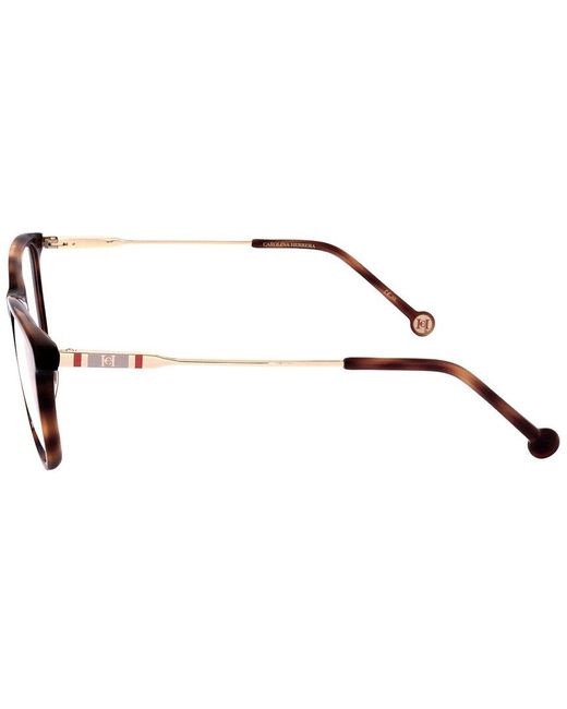 Carolina Herrera Metallic 52Mm Optical Frames