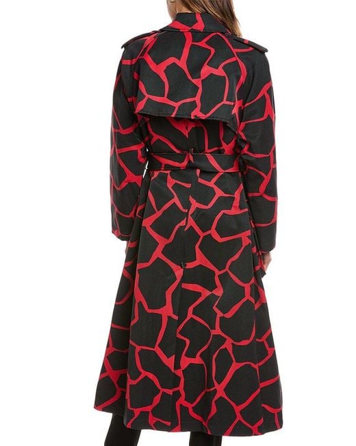 Dolce & Gabbana Red Overcoat