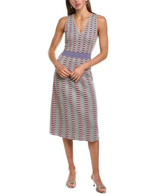 Missoni Gray Abito Midi Dress