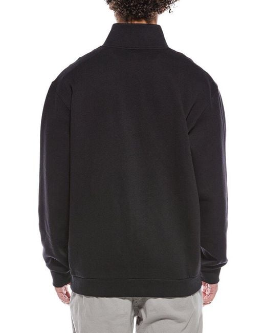 lululemon athletica Black Steady State Half Zip Pullover for men