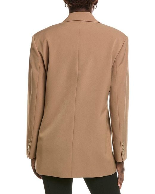 Kenneth Cole Brown Luxe Twill Slim Jacket