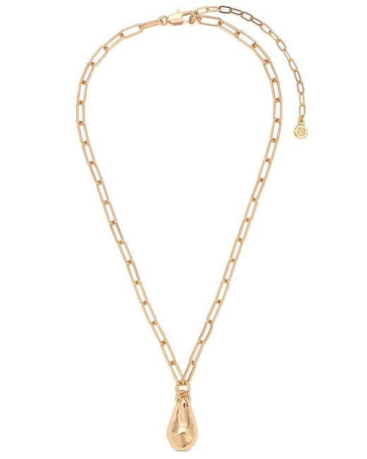 Ettika Metallic 18K Plated Pendant Necklaces