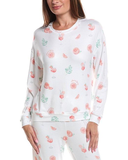 Z Supply White Spritz Pajama Top