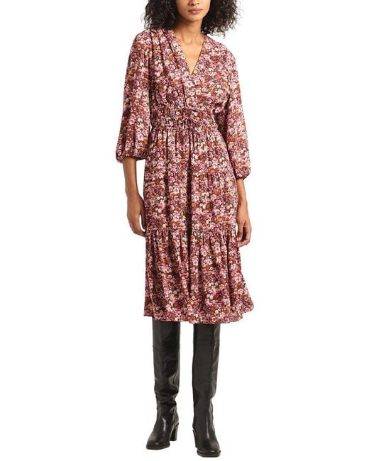 10 Crosby Derek Lam Red Elsa A-Line Dress
