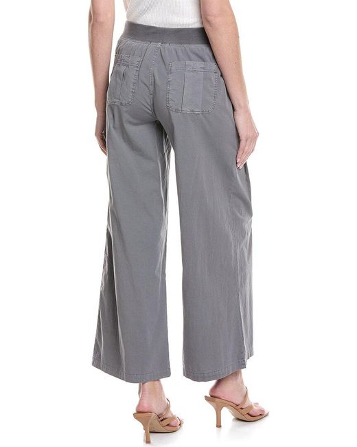XCVI Gray Kyler Wide Leg Pant